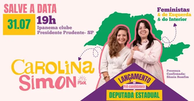 Imagem do Carolina Simon - Lançamento da Pré-candidatura a Deputada Estadual