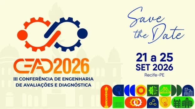 Imagem do CEAD 2026 - III CONFERÊNCIA DE ENGENHARIA DE AVALIAÇÕES E DIAGNÓSTICA