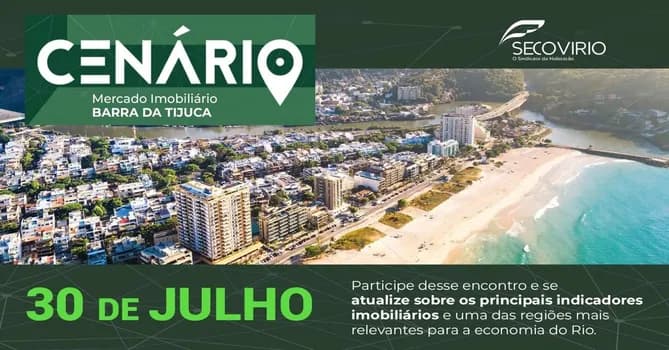 Imagem do Cenário do Mercado Imobiliário da Barra da Tijuca
