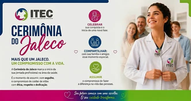 Imagem do Cerimônia do Jaleco - ITEC - Angra dos Reis