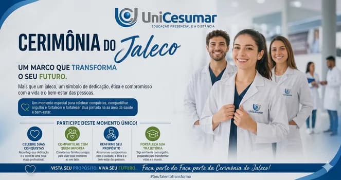 Imagem do Cerimônia do Jaleco - Unicesumar - Angra dos Reis