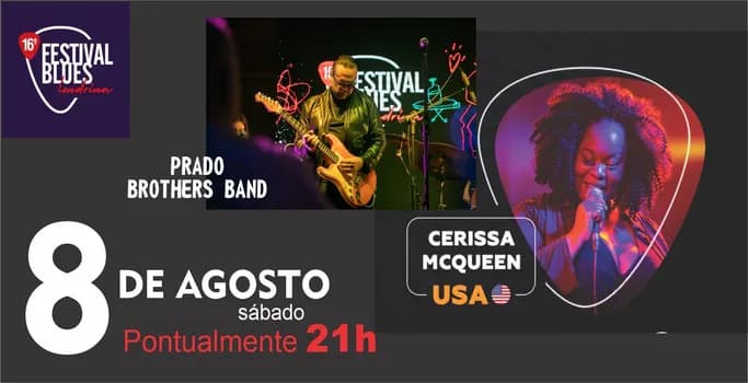 Imagem do CERISSA MC QUEEN (USA) / IGOR BROTHERS BAND (SP) - 16º FESTIVAL BLUES DE LONDRINA