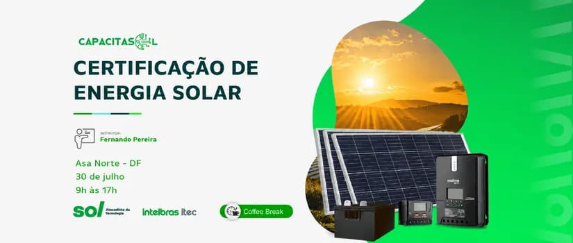 Imagem do Certificação de Energia Solar - Asa Norte