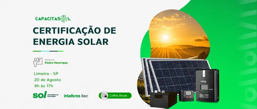 Imagem do Certificação de Energia Solar - Limeira (SP)