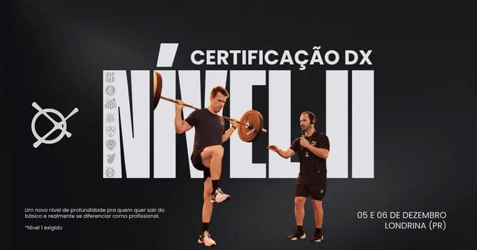 Imagem do Certificação DX - Nível II - Dezembro/2026 - Londrina (PR)