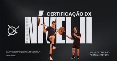 Certificação DX - Nível II - Outubro/2026 - Porto Alegre (RS) em Porto Alegre