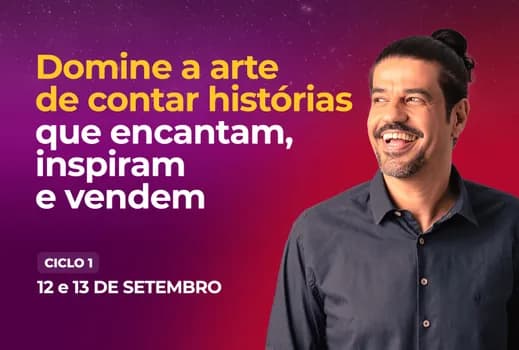 Imagem do Certificação em Storytelling - Ciclo 1 - 12 e 13 - Setembro -2026 - Auditório do New York Offices