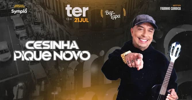 Imagem do CESINHA NO BAR DA LAPA