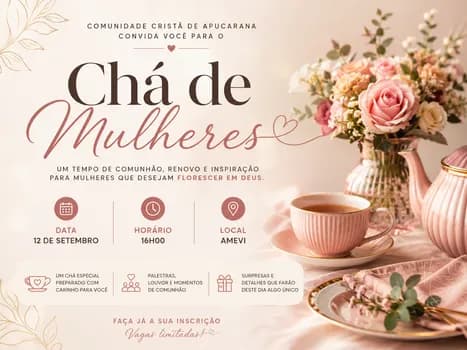 Imagem do CHÁ REDE DE MULHERES