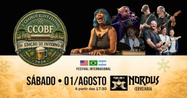Chapecó Blues Festival 2026 - Edição de Inverno em Chapecó