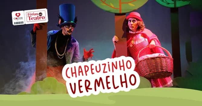 Imagem do CHAPEUZINHO VERMELHO (SEXTA) 24/07 - 16H
