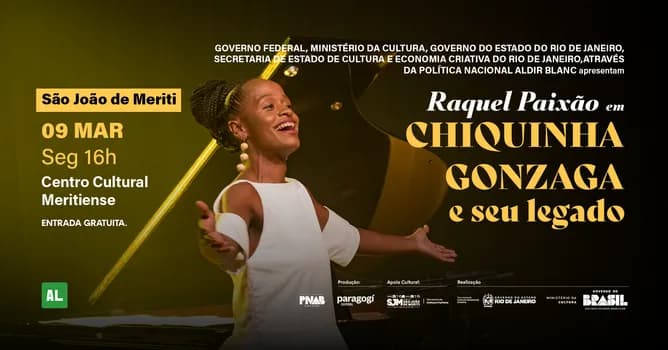 Imagem do Chiquinha Gonzaga e seu legado - São João de Meriti/RJ