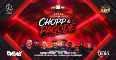 CHOPP E PAGODE CERVEJARIA DER MUELLER em Sapiranga