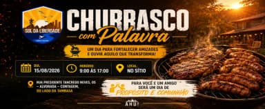 CHURRASCO COM PALAVRA | SOL DA LIBERDADE em Contagem