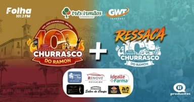 Churrasco do Ramon 19 + Ressaca do CHurrasco do Ramon em São João Evangelista