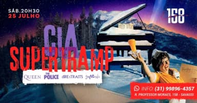 CIA SUPERTRAMP em Belo Horizonte