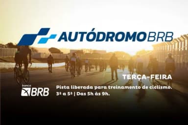 Ciclismo no Autódromo Internacional BRB | (TERÇA-FEIRA 28/07) em Brasília