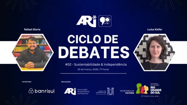 Imagem do Ciclo de Debates | ARI 90 ANOS: Sustentabilidade & Independência #02