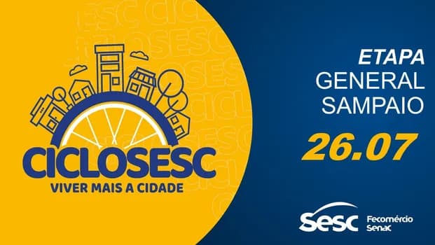 Imagem do CICLO SESC 2026 ETAPA GENERAL SAMPAIO