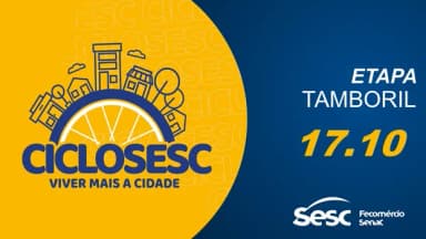 CICLO SESC 2026 ETAPA TAMBORIL em Tamboril
