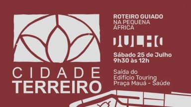 CIDADE TERREIRO - VISITA GUIADA NA PEQUENA [África em Rio de Janeiro