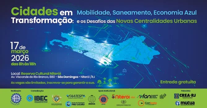 Imagem do Cidades em Transformação: Mobilidade, Saneamento, Economia Azul e Novas Centralidades Urbanas
