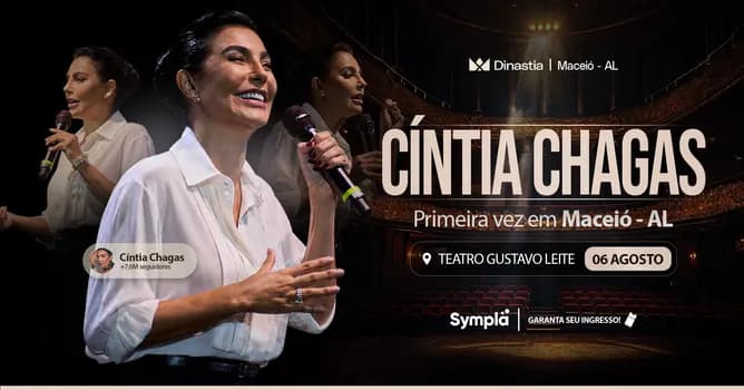 Imagem do Cintia Chagas | Oratória para Redes Sociais | Maceió-AL