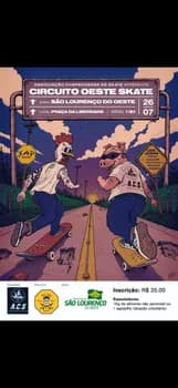 CIRCUITO OESTE SKATE em São Lourenço do Oeste