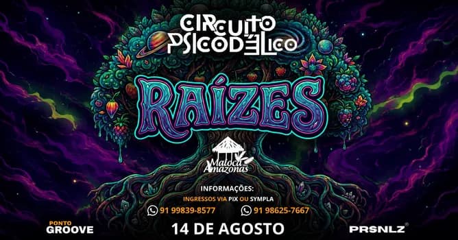 Imagem do Circuito Psicodélico Edição Raízes