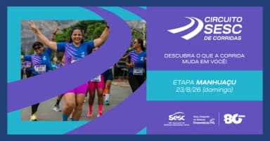 Circuito Sesc de Corridas 2026 - Etapa Manhuaçu em Manhuaçu