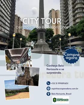 Imagem do City Tour pelo Centro / Sul de Belo Horizonte
