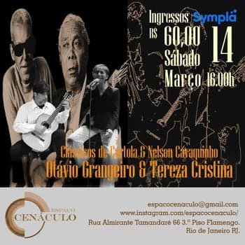 Imagem do Clássicos de Cartola e Nelson Cavaquinho - Tereza Cristina e Otávio Grangeiro