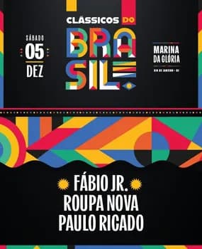 Imagem do CLÁSSICOS DO BRASIL / FÁBIO JR + ROUPA NOVA + PAULO RICARDO