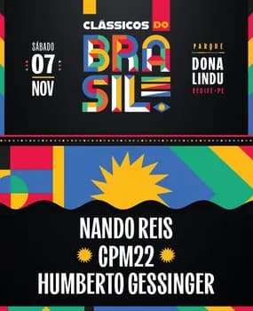 Imagem do CLÁSSICOS DO BRASIL / NANDO REIS + CPM22 + HUMBERTO GESSINGER