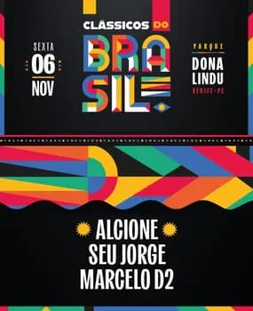 Imagem do CLÁSSICOS DO BRASIL / SEU JORGE + ALCIONE + MARCELO D2