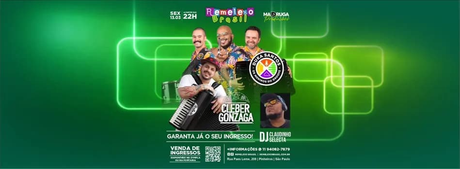 Imagem do CLEBER GONZAGA - DUKA SANTOS E OS MENINOS DO GROOVE - DJ CLAUDINHO (VIP)