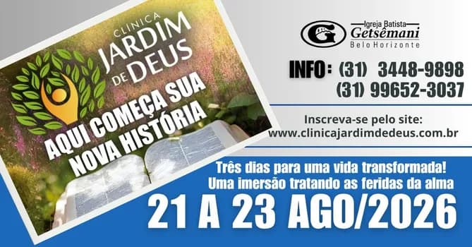 Imagem do CLÍNICA JARDIM DE DEUS - AGOSTO 2026