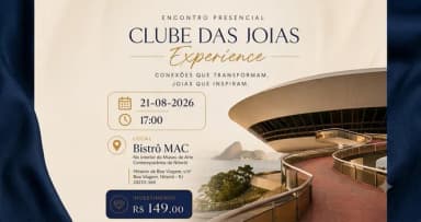Clube das Joias Experience em Niterói