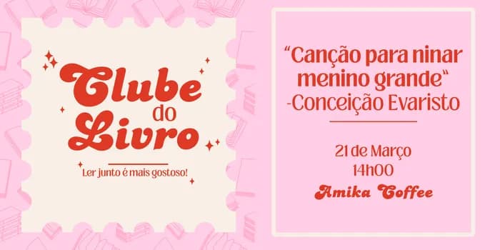 Imagem do Clube do Livro: Canção para ninar menino grande - Conceição Evaristo