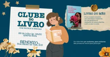 Clube do Livro no Benditto Bistrô em Duque de Caxias