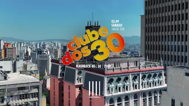 Imagem do CLUBE DOS 30 no Edifício Martinelli! | 05.09