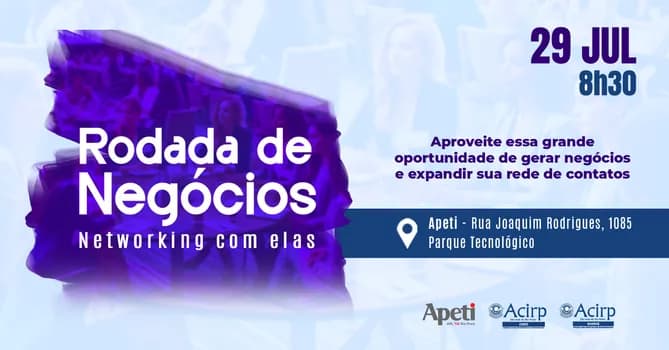 Imagem do CMEE| RODADA DE NEGOCIOS Networking com Elas