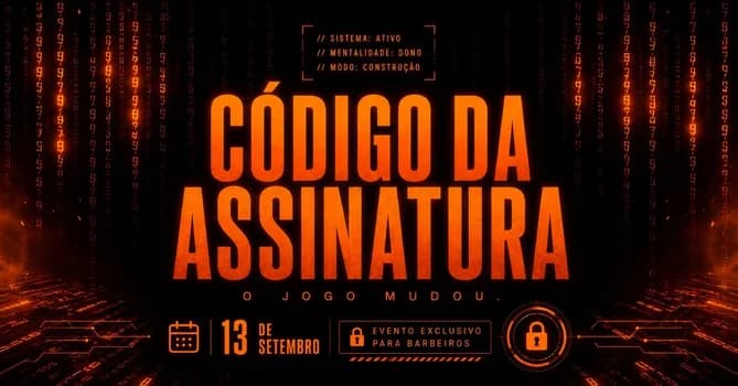 Imagem do Código da assinatura