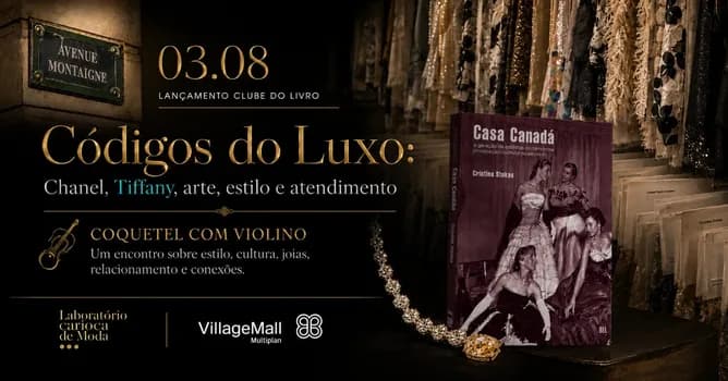 Imagem do Códigos do Luxo: Chanel, Tiffany, arte, estilo e atendimento.