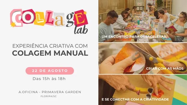 Imagem do Collage Lab - Experiência Criativa com Colagem Manual