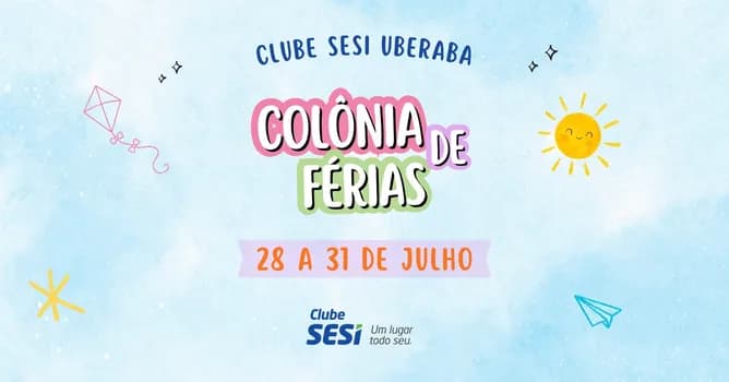 Imagem do Colônia de Férias do Clube SESI Uberaba 2026