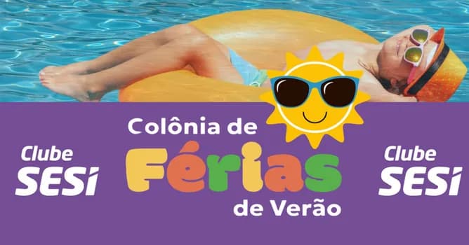Imagem do COLÔNIA DE FÉRIAS JULHO/2026 - SESI VEPASIANO