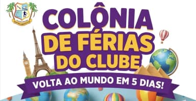 Colônia de Férias - Volta ao mundo em 5 dias. em Pirapetinga