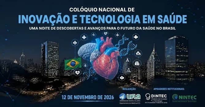 Imagem do Colóquio Nacional de Inovação e Tecnologia em Saúde