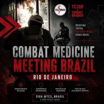 Imagem do Combat Medicine Meeting Brazil- Rio de Janeiro